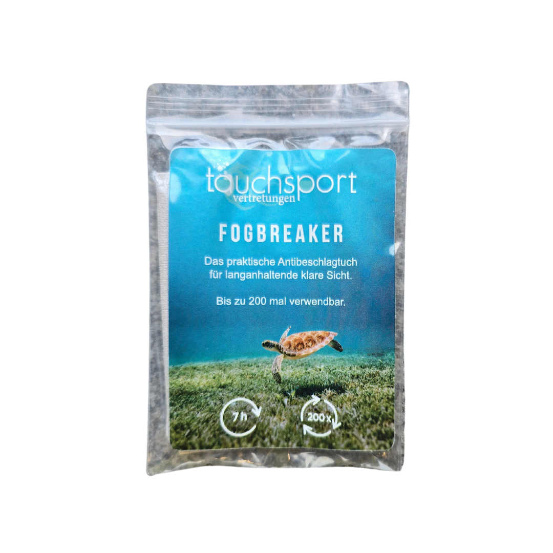 Vaporisateur anti-buée Fogbreaker pour masques de plongée