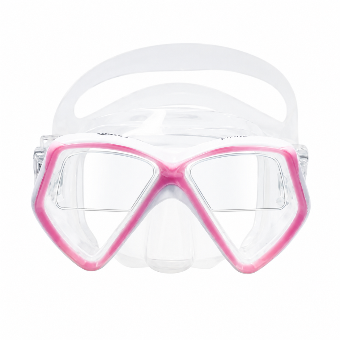 Ensemble de snorkeling Mares Pirate – Vision de loin, deux tiers supérieurs